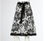 Petite Mono Flower Skirt
